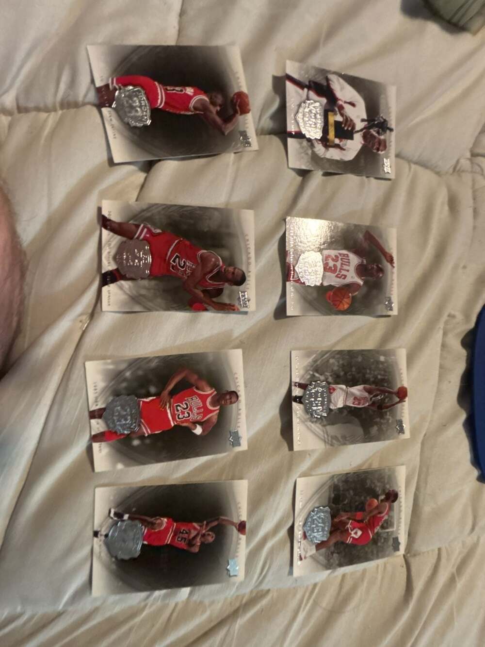 1995 Upper Deck Michael Jordan Basketball Card Collection (8 Cards)